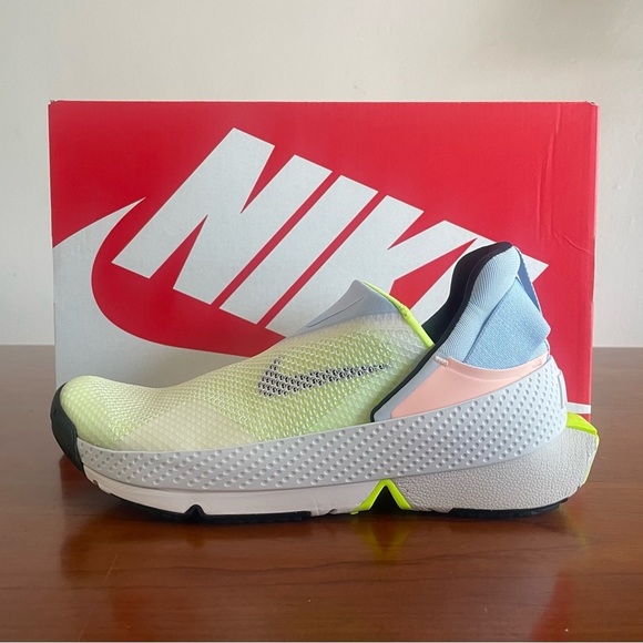 Nike Go Flyease Sneakers White/Blue/Green (DR5540-100